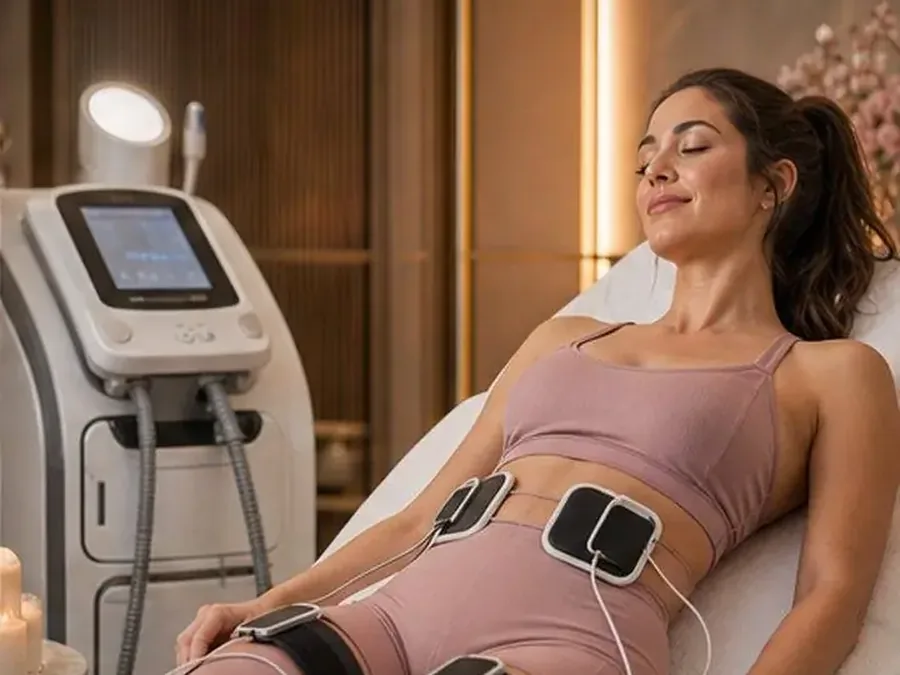 EMS with RF treatment at Perfections Body Sculpt in Rowlett, TX